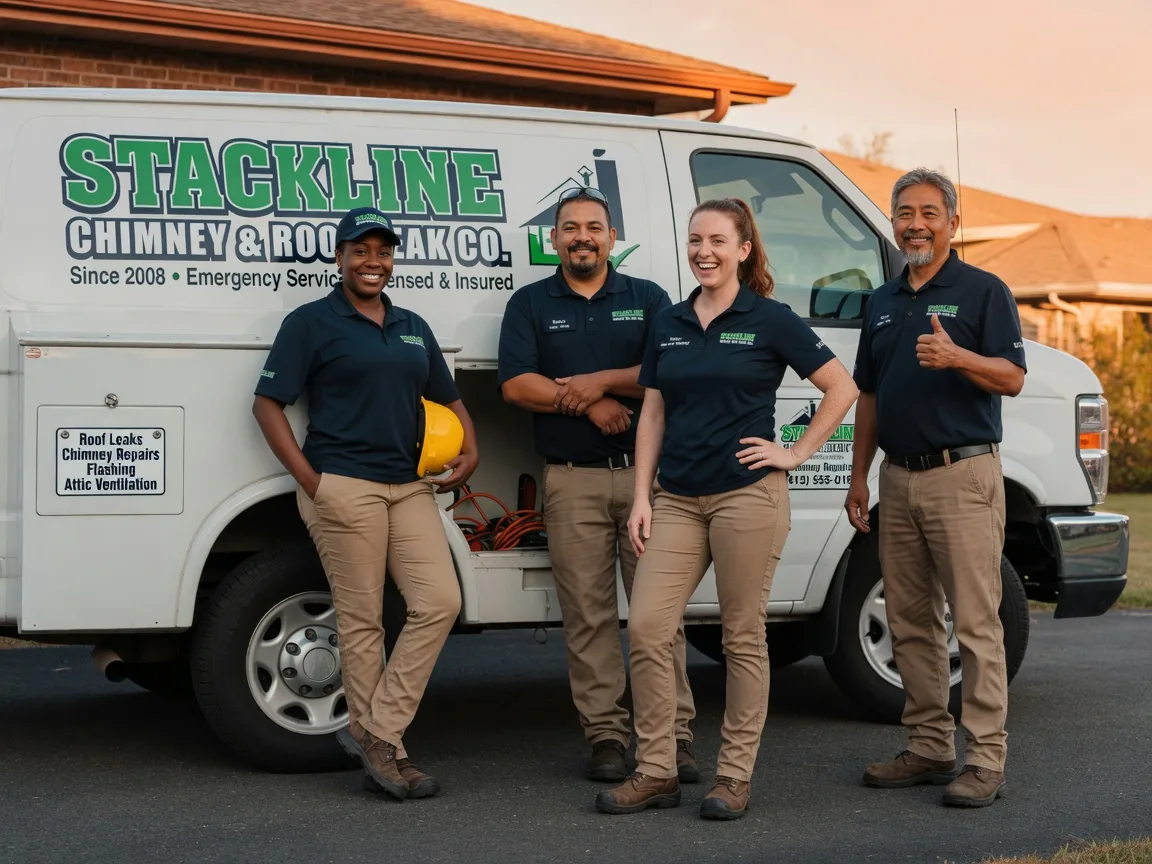 Chimney flashing repair company in Palatine, IL